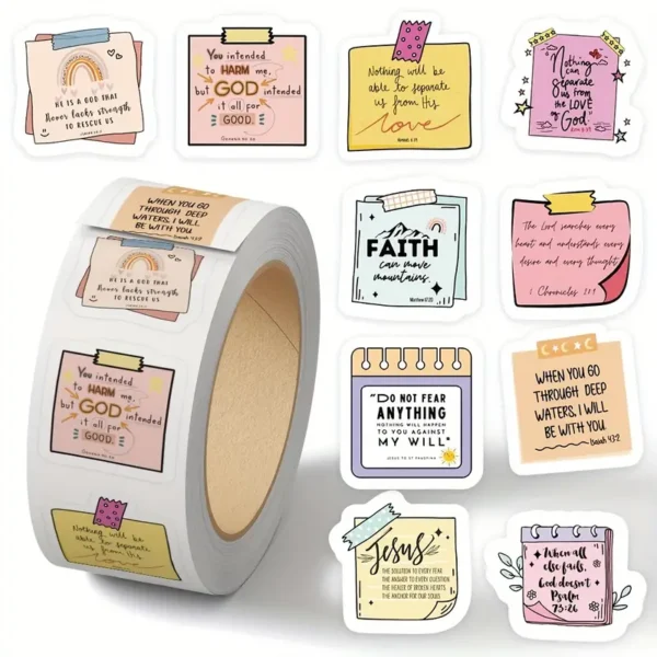 ab3ce98d-a779-4aca-bc1e-1ba131084e08-1.webp 1 Roll/500 Sheets Bible Sticky Notes Roll Stickers