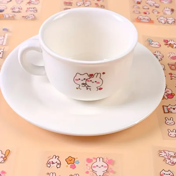 d94d91c8-2890-443d-9de6-b55f27228e5c.webp 10 Sheets (Single Pack) Cartoon Little White Rabbit