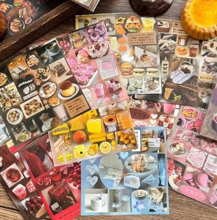 WhatsApp Image 2026-05-28 at 13.56.54 (1) 2 Booklets Japanese Food Decorative Stickers